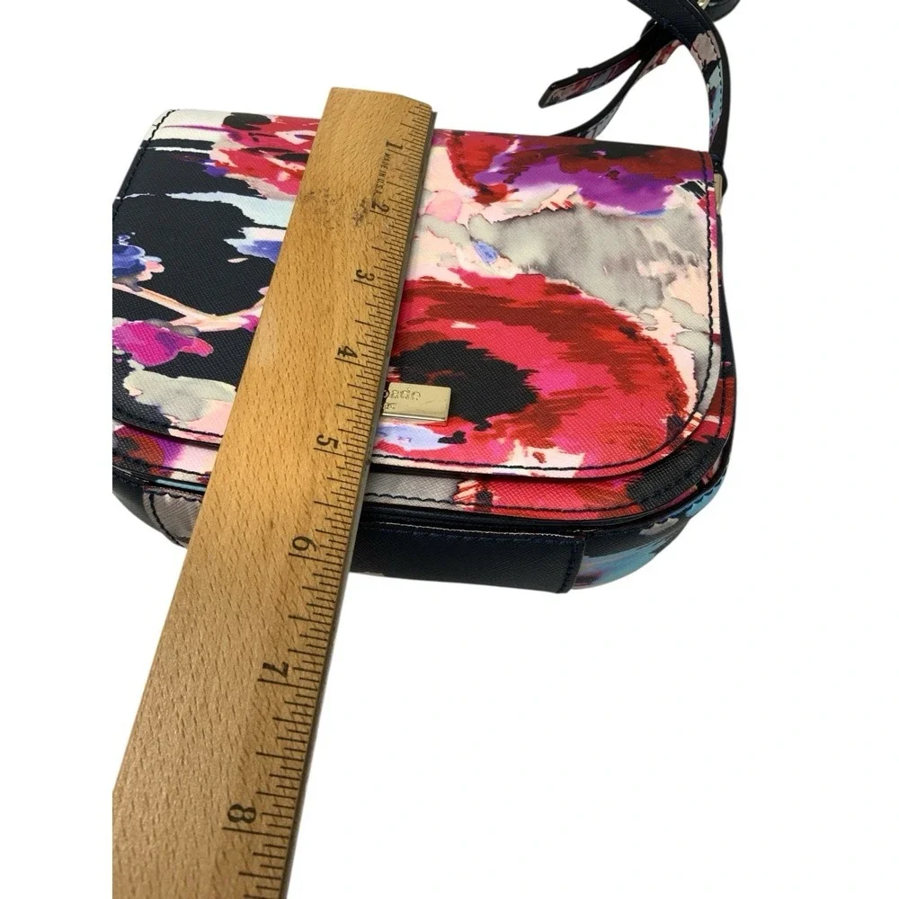 Kate Spade Laurel Way Carsen Mini‎ Crossbody Handbag Purse Bag Modern Floral